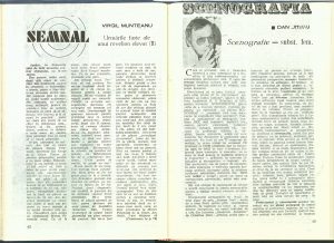 Scenografie - subst. fem. (Nr. 2 - 1985)