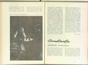 Ileana Popovici, Prin teatrele din ţară: Constanţa - "Vilegiatura" de Carlo Goldoni în revista Teatrul nr. 6/1969