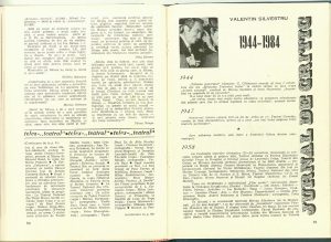 Jurnal de critic (1944-1984), Revista Teatrul nr. 3/1984