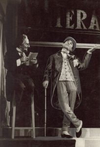 Spectacolul Procesul domnului Caragiale de Mircea Ștefănescu- Teatrul de Comedie Bucureşti, data premierei: 06.06.1962