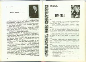 Jurnal de critic (1944-1984), Revista Teatrul nr. 6/1984