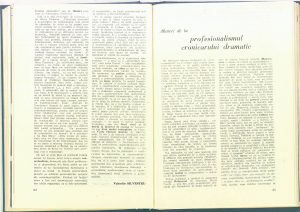 CREDO=ul regizoral, Revista Teatrul nr. 2/1989