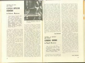 Virgil Munteanu, Cronica dramatică: „Cotele apelor Dunării" de Valentin Munteanu (Teatrul de Stat din Turda), Revista Teatrul, Nr. 10/1977, pp. 58-59