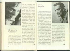 V. M., Actorii noștri în revista Teatrul nr. 8/1974, p. 49