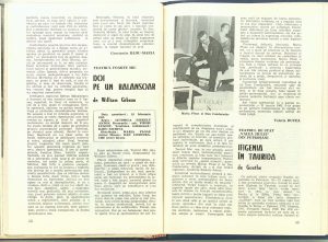 Constantin Paraschivescu, Cronica dramatică: „Ifigenia în Taurida” de Goethe (Teatrul de Stat „Valea Jiului” din Petroşani) în Revista Teatrul nr. 4/1982, pp. 53-55