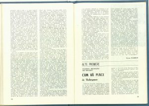 Victor Parhon, Cronica dramatică: „Sub clar de lună” de Teodor Mazilu (Teatrul Naţional din Cluj-Napoca) în Revista Teatrul Nr. 6/1986, pp. 55-59