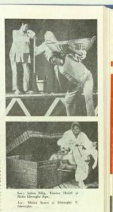 Foto din Maria și copiii ei – sursa: Valeria Ducea: Cronica dramatică: „Maria şi copiii ei" de Osvaldo Dragún (Teatrul Dramatic din Braşov), revista Teatrul nr. 5/1977 - http://www.cimec.ro/Teatre/revista/1977/Nr.5.anul.XXII.mai.1977/imagepages/13727.1977.05.pag044-pag045.html