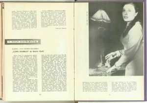 Valeria Ducea, Cronica la „O felie de lună” de Aurel Storin (Teatrul de Stat din Bacău) în revista Teatrul nr. 4/1963