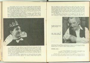 Colocviu între generaţii (participă: Ştefan Ciubotăraşu, Dina Cocea, Toma Caragiu, Gheorghe Dinică), Revista Teatrul nr. 8/1964