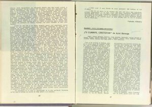 Un dialog posibil despre „Opera de trei parale” de Bertolt Brecht (Premieră la Teatrul „Lucia Sturdza Bulandra”), Revista Teatrul nr. 1/1965