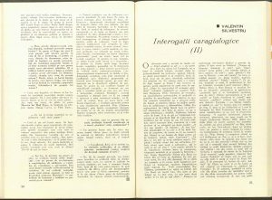 Interogaţii caragialogice (II), Revista Teatrul nr. 3/1977