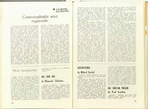 Contextualităţile artei regizorale, Revista Teatrul nr. 10/1977