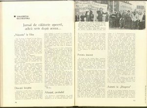 Jurnal de călătorie apocrif, adică scris după aceea..., Revista Teatrul nr. 10/1978