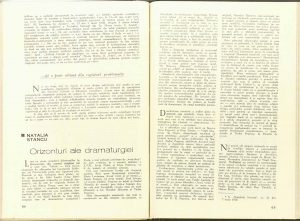 Geografia anului teatral, Revista Teatrul nr. 7,8/1979