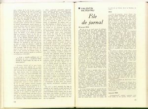 File de jurnal, Revista Teatrul nr. 11/1979