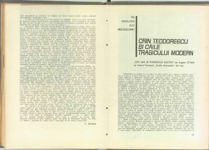 "Din jale se întrupează Electra", Teatrul, 1966