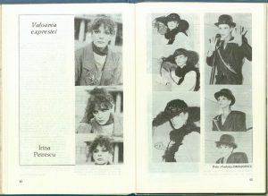 Valoarea expresiei: Irina Petrescu, revista Teatrul nr 2, 1988