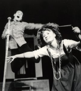 Constantin Ghenescu (Baruțu), Ana Ciontea (Mițu) Teatrul Tineretului Piatra Neamț 1983