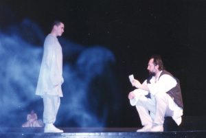 Mihai Danu (Baruțu), Liviu Timuș (Tătuțu), Teatrul Odeon 1998