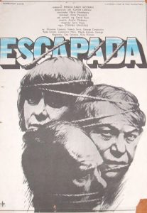 Afișul filmului Escapada, regia Cornel Diaconu. Casa de Filme Patru, 1982 © Wikipedia. Enciclopedia liberă, Url: https://ro.wikipedia.org/wiki/Escapada#/media/Fi%C8%99ier:Escapada_1986.jpg