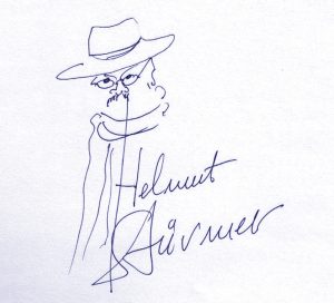 Autograf Helmut Stürmer, 2013© Fundația Löwendal/ Helmut Stürmer