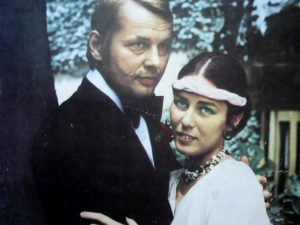 Klaus Gehrke (Hans) și Ioana Pavelescu (Doina) în Rătăcire, regia Alexandru Tatos, Casa de filme Patru, Studiourile “Defa” Berlin, 1978 ©cinemagia.ro