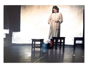 Mihaela Sirbu in Jurnalul Annei Frank, arhiva Teatrul fara frontiere